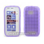 Wholesale Gel Case  for Nokia Lumia 710(Purple)